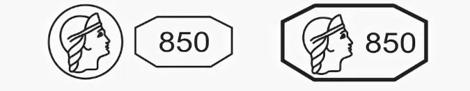 850 проба платины